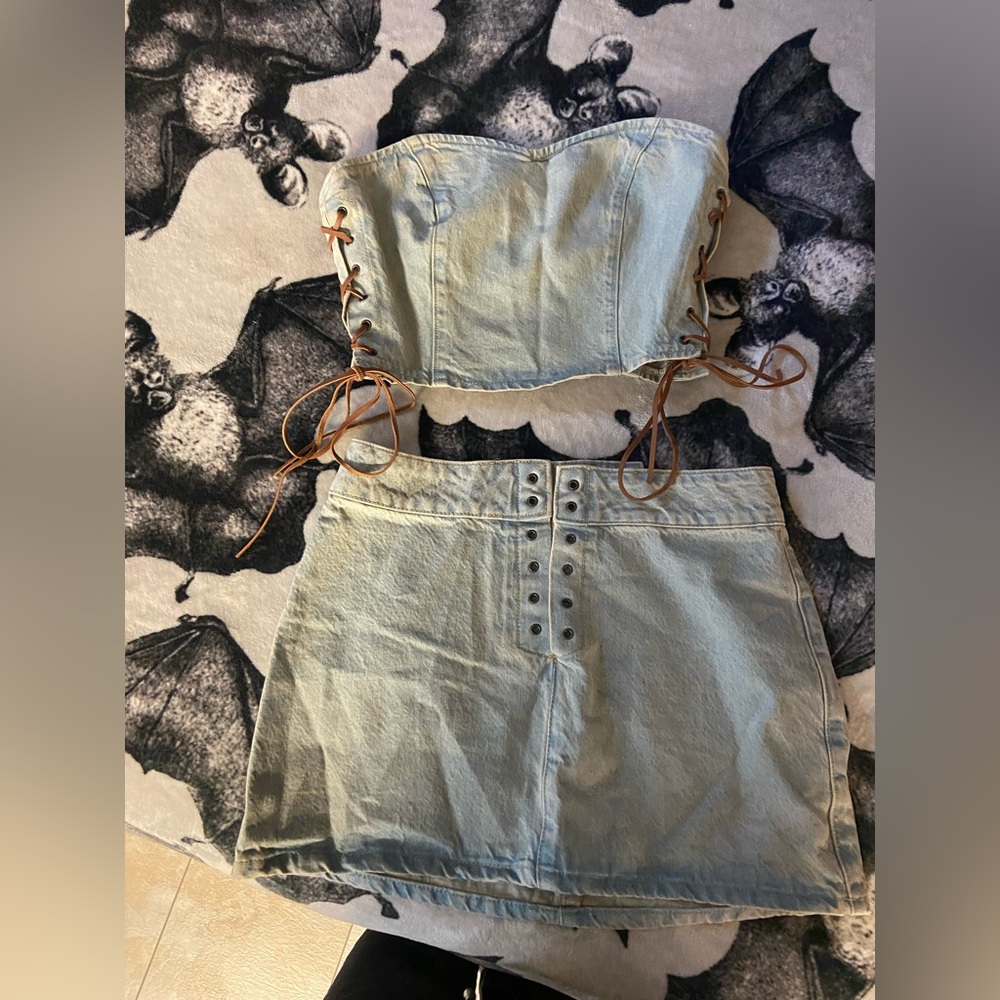 Denim outfit